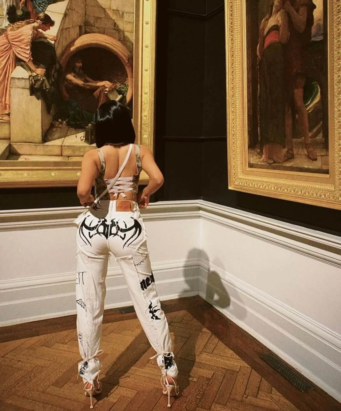 Vetements x Levi's - High-Rise Wide-Leg Jeans