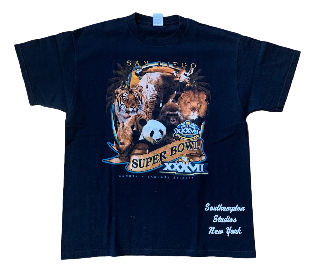 Vintage Super Bowl Zoo Tee (2003) - XL