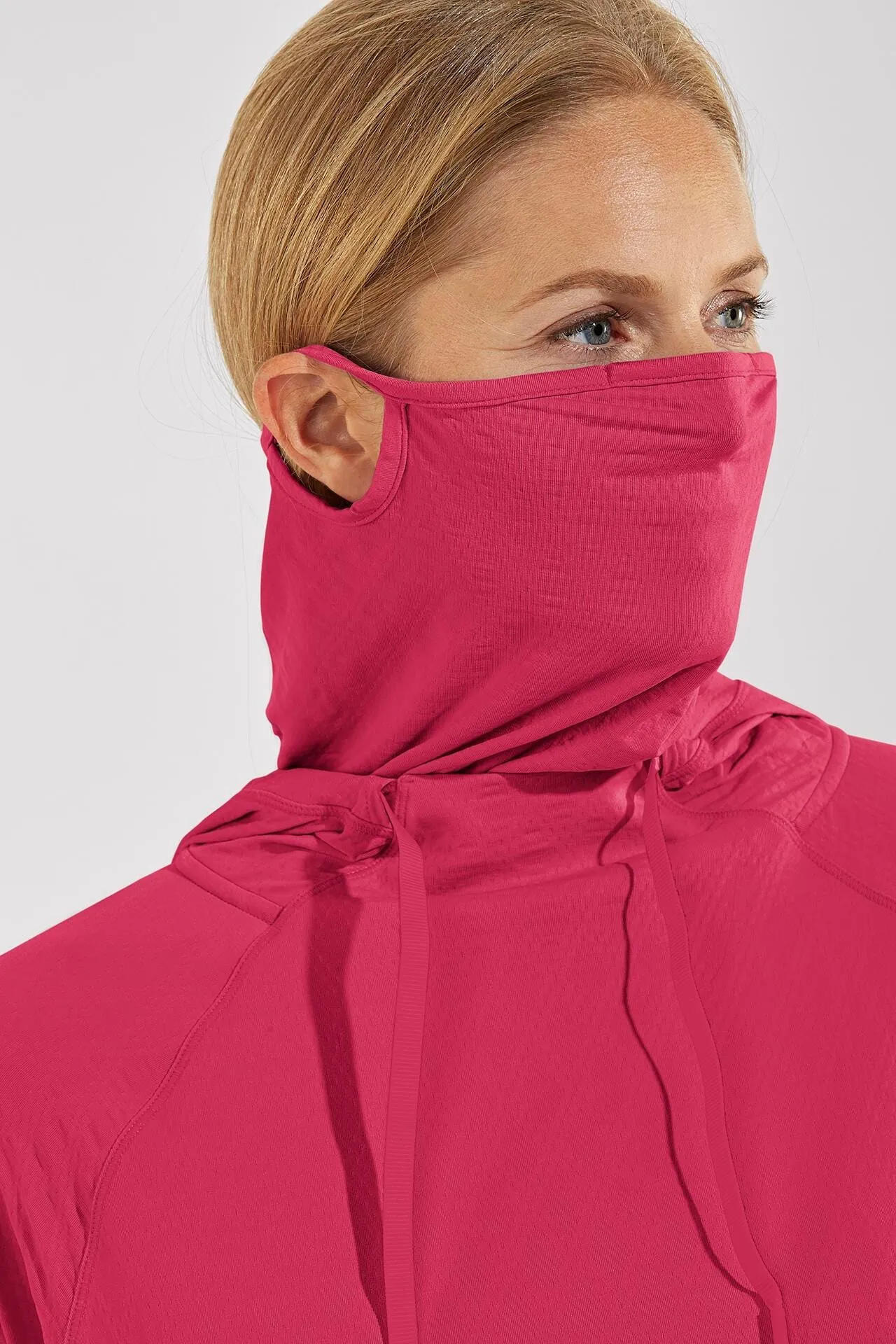 Women's Arabella Hoodie  |  Lush Magenta Diamond Jacquard