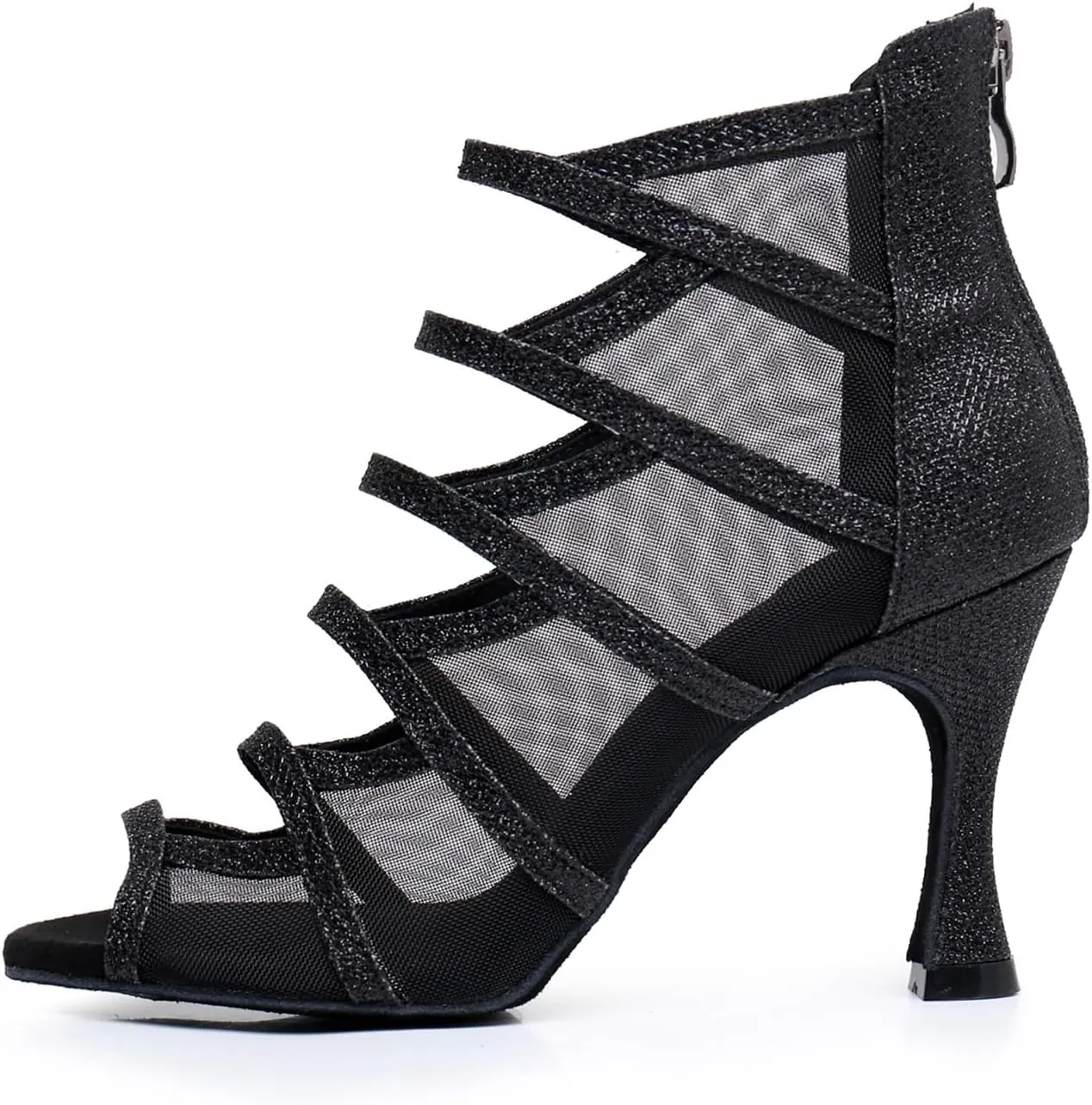 Women's Fashion Open Toe Ballroom Dance Boots Modern Party Wedding Performance Dance Shoes