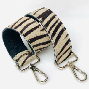 Zebra Print Hobo Shoulder Strap Pony Skin Replacement RS400